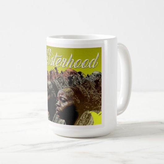 Etnische Koffiemok (Voorkant rechts)