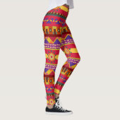 Etnische legging, stammenlegging voor vrouwen leggings (Rechts)