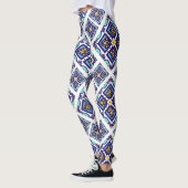 Etnische legging, stammenlegging voor vrouwen leggings (Links)