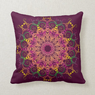 Etnische mandala. kussen