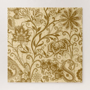 Etnische Mandala's: Indiase stijl patroon Legpuzzel