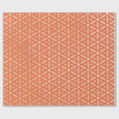 Etnische Marokkaanse geometrische mozaïekpatroon Cadeaupapier (Vlak)