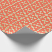 Etnische Marokkaanse geometrische mozaïekpatroon Cadeaupapier (Hoek)