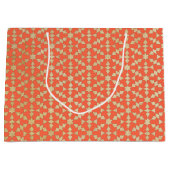 Etnische Marokkaanse geometrische mozaïekpatroon Groot Cadeauzakje (Voorkant)