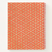 Etnische Marokkaanse geometrische mozaïekpatroon Notitieboek (Achterkant)