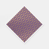 Etnische Marokkaanse geometrische mozaïekpatroon Servet (Hoek)