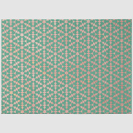 Etnische Marokkaanse geometrische mozaïekpatroon Tissuepapier