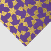 Etnische Marokkaanse geometrische mozaïekpatroon Tissuepapier (Detail)