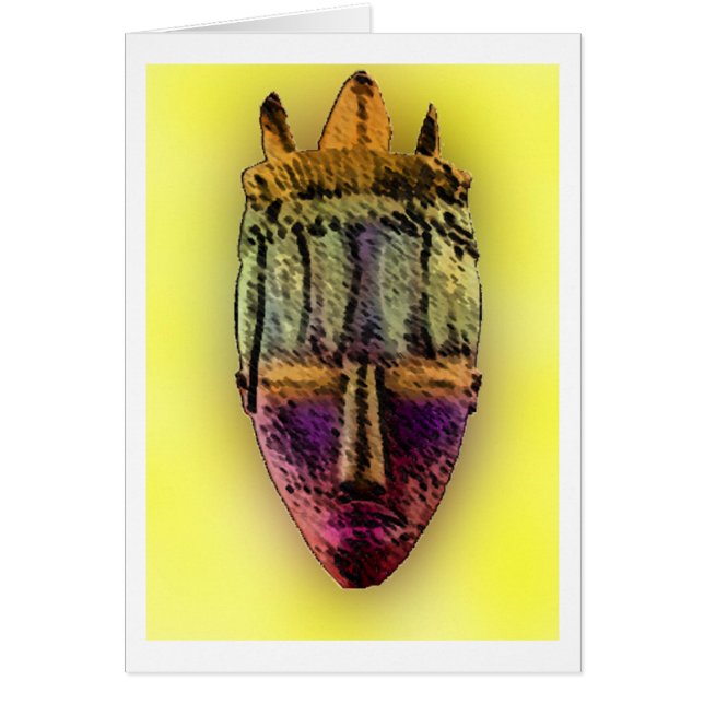 Etnische Masker - Afrika (Voorkant)