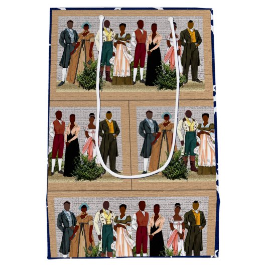 Etnische Medium Cadeauzakje (Achterkant)