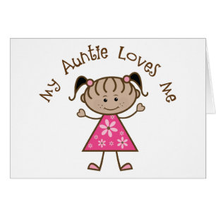 Etnische mijn tante houdt van mij Gift