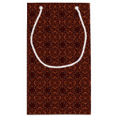 Etnische moderne geometrische patronen 2 klein cadeauzakje (Achterkant)