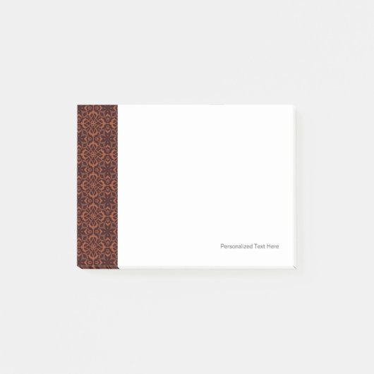 Etnische moderne geometrische patronen 2 post-it® notes (Voorkant)