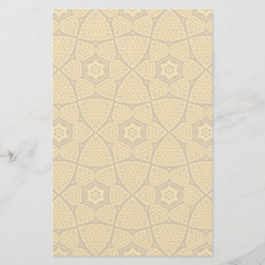 Etnische moderne geometrische patronen briefpapier (Voorkant)