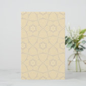 Etnische moderne geometrische patronen briefpapier (Staand voorkant)