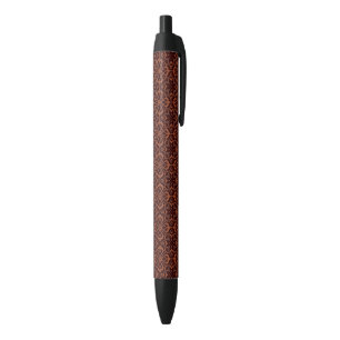 Etnische moderne geometrische patronen zwarte inkt pen