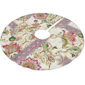 Etnische Mogal Floral Paisley Kerstboom Rok (Gekanteld)