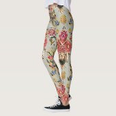 Etnische Mogols Bloemen: . Leggings (Links)