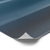 Etnische mooie vrouw Beach moonlight oceaan 4 Poster (Hoek)