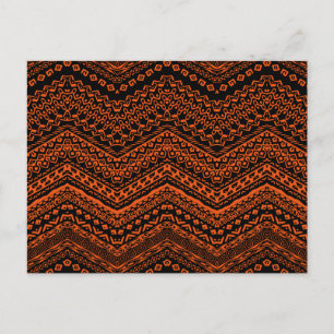 Etnische motieven 4 briefkaart