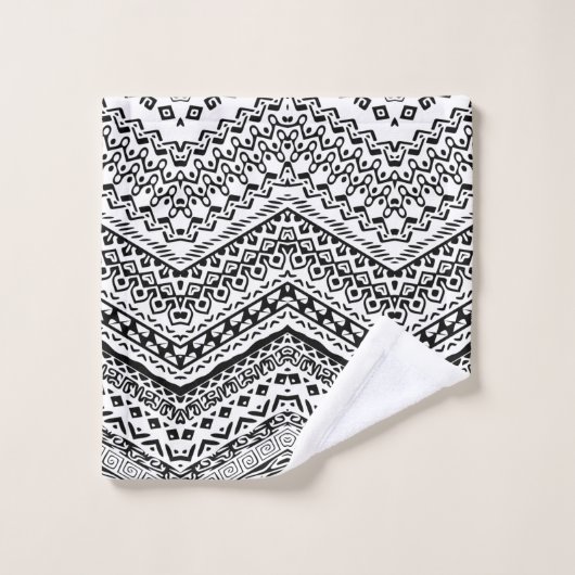 Etnische Motifs 2 Bad Handdoek (Wasdoekje)