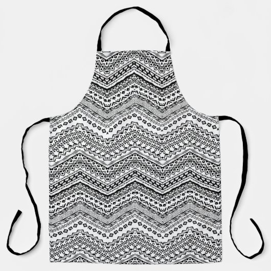 Etnische Motifs 2 Schort (Voorkant)