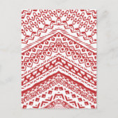 Etnische Motifs 3 Feestdagenkaart (Voorkant)