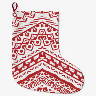 Etnische Motifs 3 Grote Kerstsok