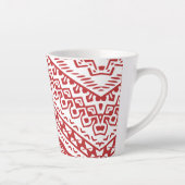 Etnische Motifs 3 Latte Mok (Rechts)