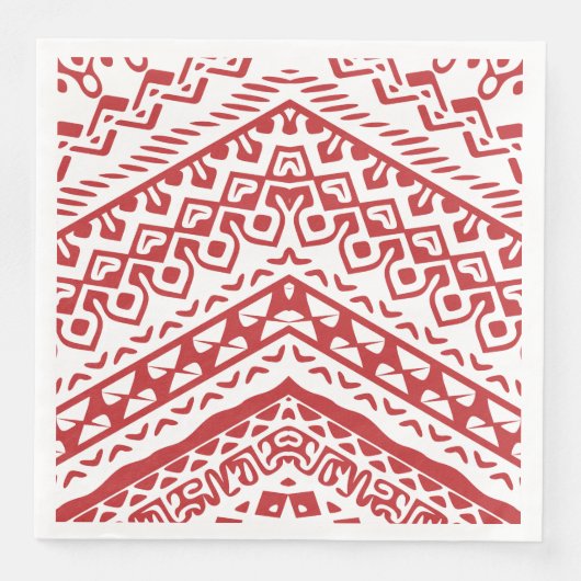Etnische Motifs 3 Servet (Voorkant)