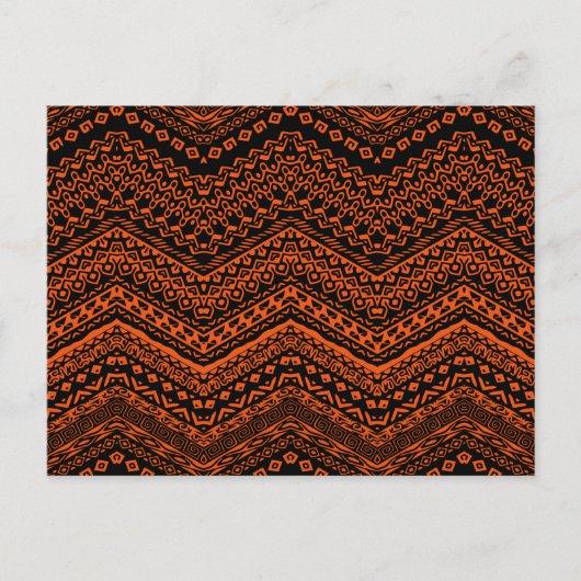 Etnische Motifs 4 Briefkaart (Voorkant)