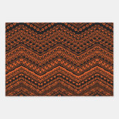 Etnische Motifs 4 Inpakpapier Vel (Voorkant)