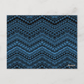 Etnische Motifs 5 Briefkaart (Achterkant)