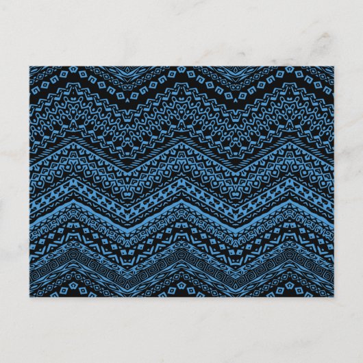 Etnische Motifs 5 Feestdagenkaart (Voorkant)