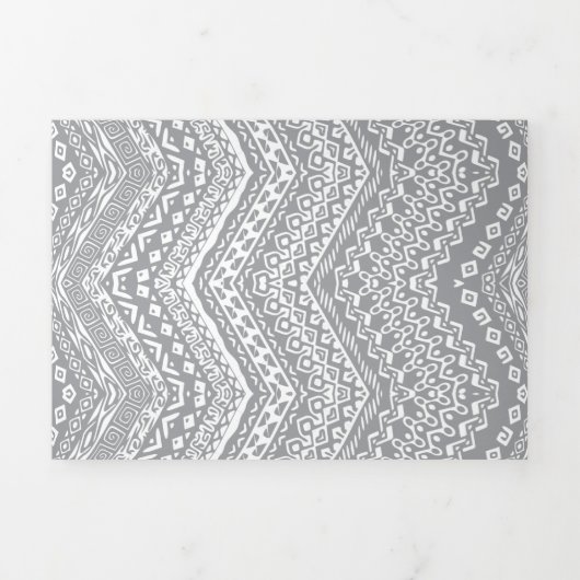 Etnische Motifs 6 Drieluik Aankondiging (Cover)