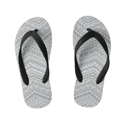 Etnische Motifs 6 Kinder Teenslippers (Voetbed)