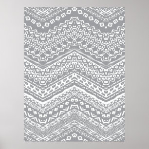 Etnische Motifs 6 Poster