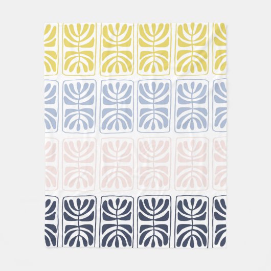 etnische naadloos fleece deken (Voorkant)