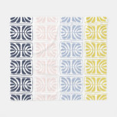 etnische naadloos fleece deken (Voorkant (Horizontaal))