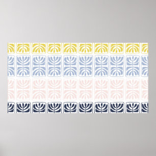  etnische naadloos poster