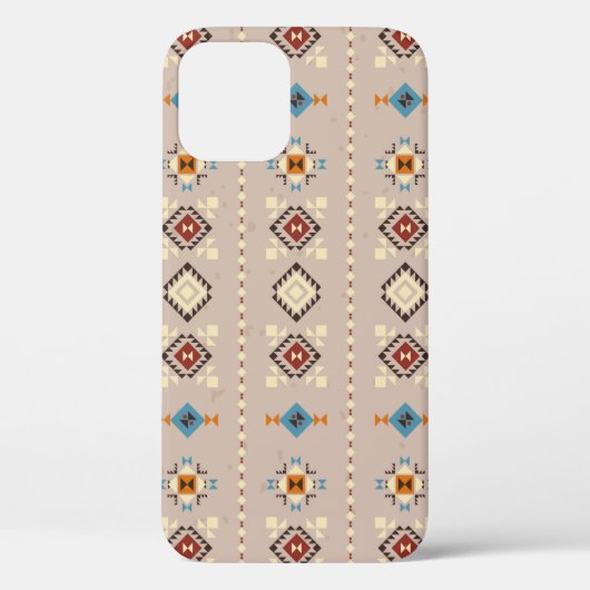Etnische naadloze patronen Case-Mate iPhone case (Achterkant)