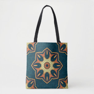 Etnische naadloze patronen met mandala. illustrati tote bag