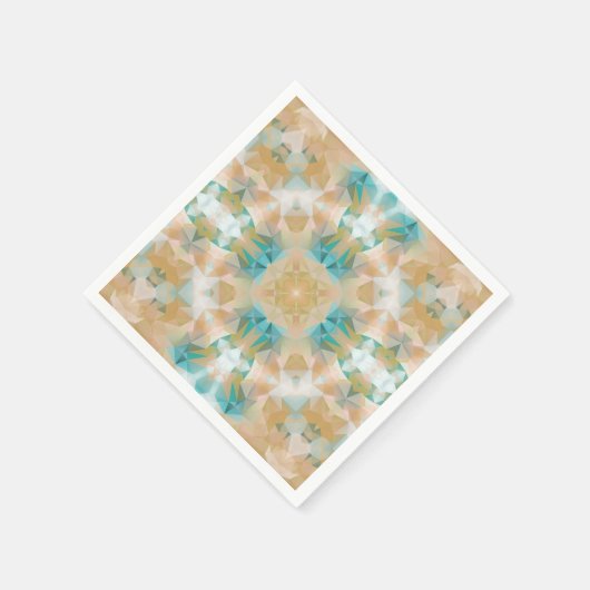 Etnische nationale versiering servetten (Hoek)