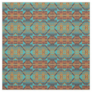 Etnische Native American Tribal Pattern Art Stof