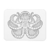 Etnische Octopus Magneet (Horizontaal)