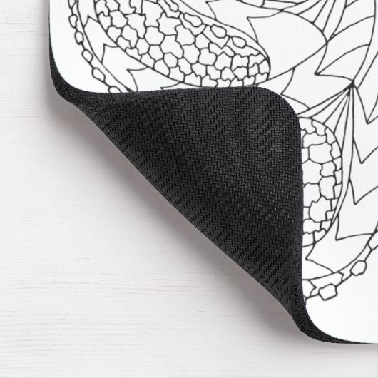 Etnische Octopus Muismat (Hoek)