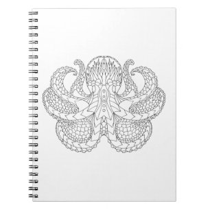 Etnische Octopus Notitieboek