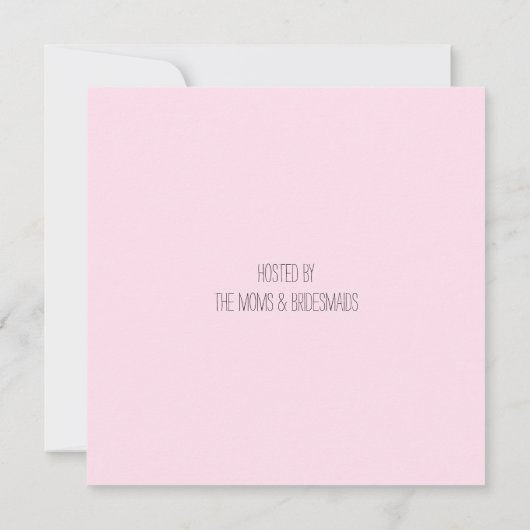 Etnische ontwerp Aangepaste Bridal Shower Uitnodig Kaart (Achterkant)