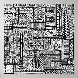 Etnische Ornament 2 Poster