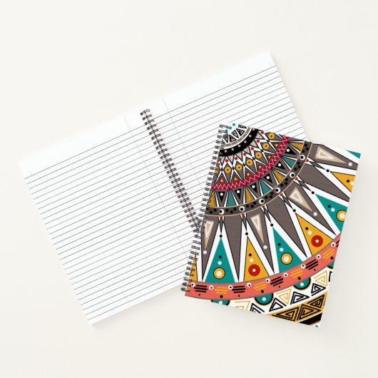 Etnische ornamenten notitieboek (Binnen)